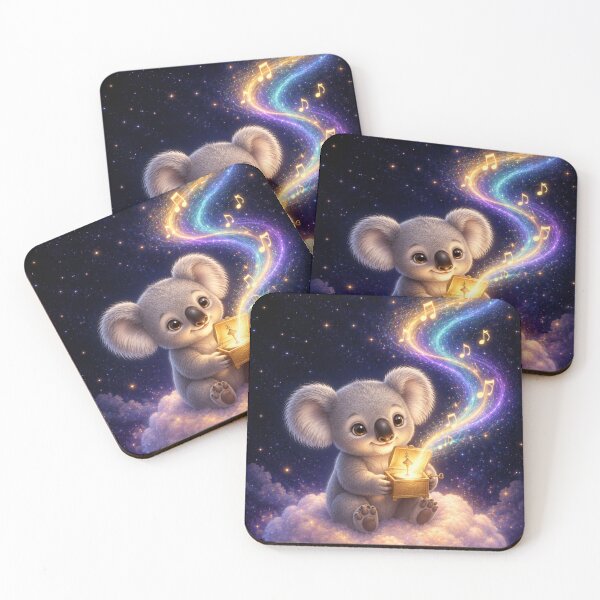 Item preview, Baby Koala with Golden Music Box  designed and sold by Einkstudio.