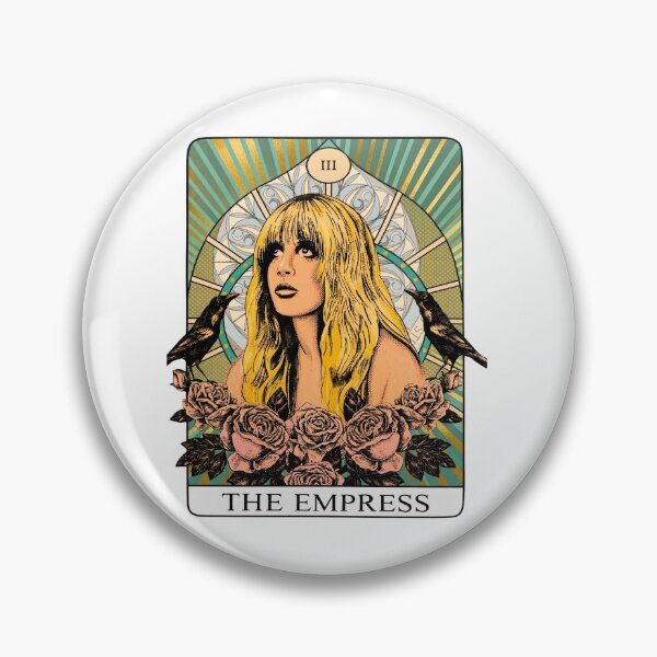 Item preview, Stevie Nicks The Empress Tarot Card Vintage designed and sold by GinaGrave.