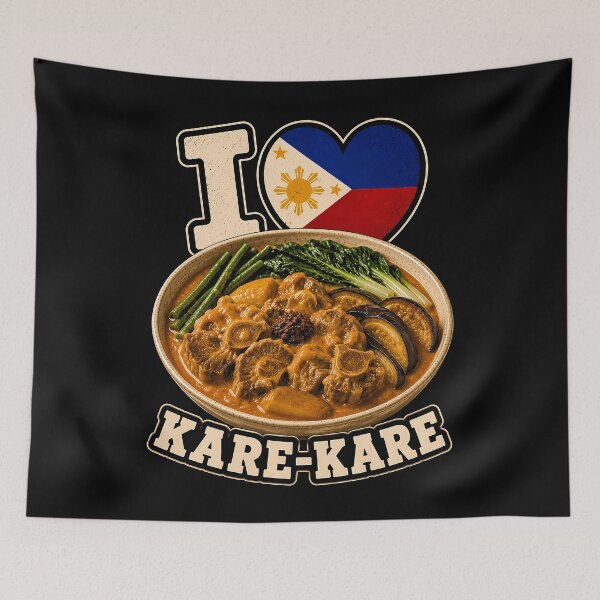 Item preview, I Love Kare-Kare - Filipino Cuisine Design designed and sold by rafaeltto.