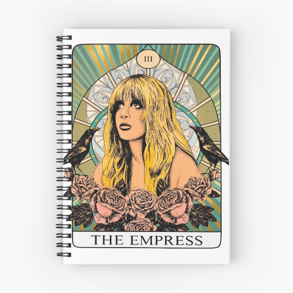 Artikelvorschau, Stevie Nicks The Empress Tarot Card Vintage entworfen und verkauft von GinaGrave.