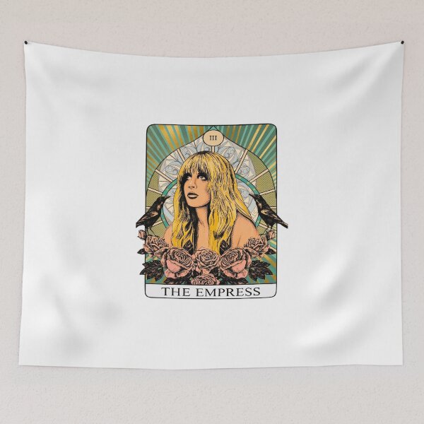 Item preview, Stevie Nicks The Empress Tarot Card Vintage designed and sold by GinaGrave.