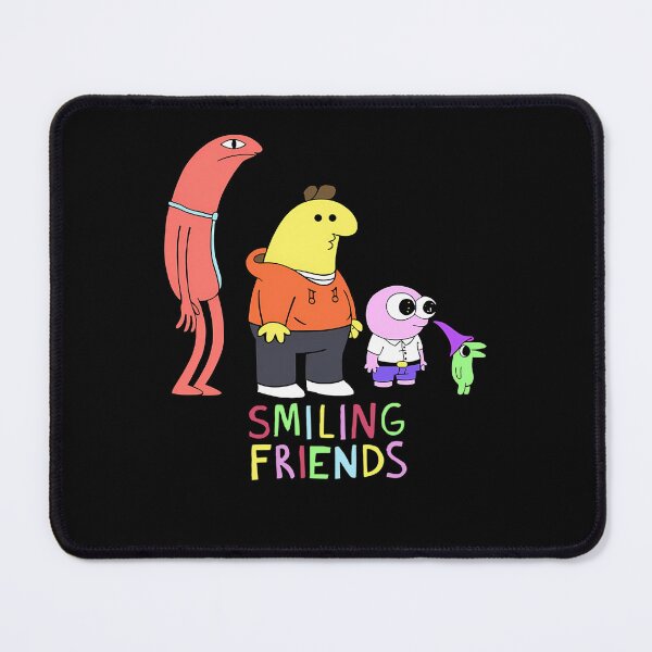 Item preview, Smiling Friends Main Characters Group Cartoon designed and sold by Ashtonishing Present.