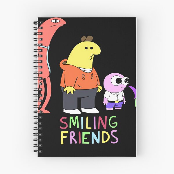 Item preview, Smiling Friends Main Characters Group Cartoon designed and sold by Ashtonishing Present.