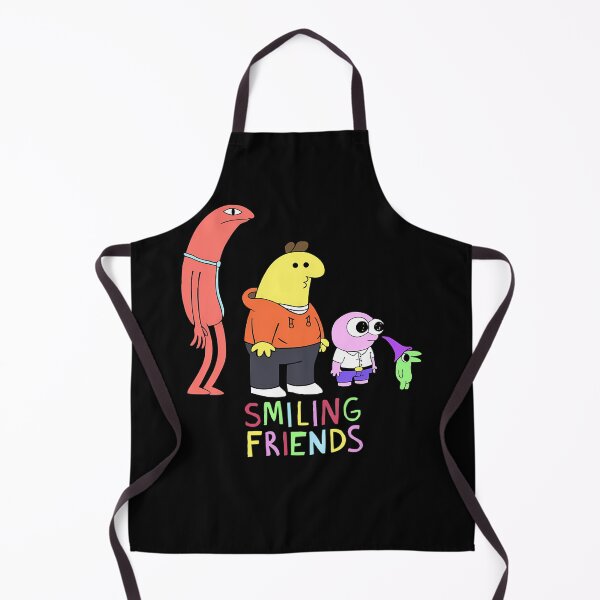 Item preview, Smiling Friends Main Characters Group Cartoon designed and sold by Ashtonishing Present.