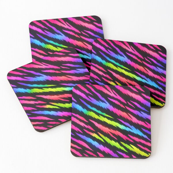 Item preview, Cool Multicoloured Tiger Pattern designed and sold by Bretagne89.