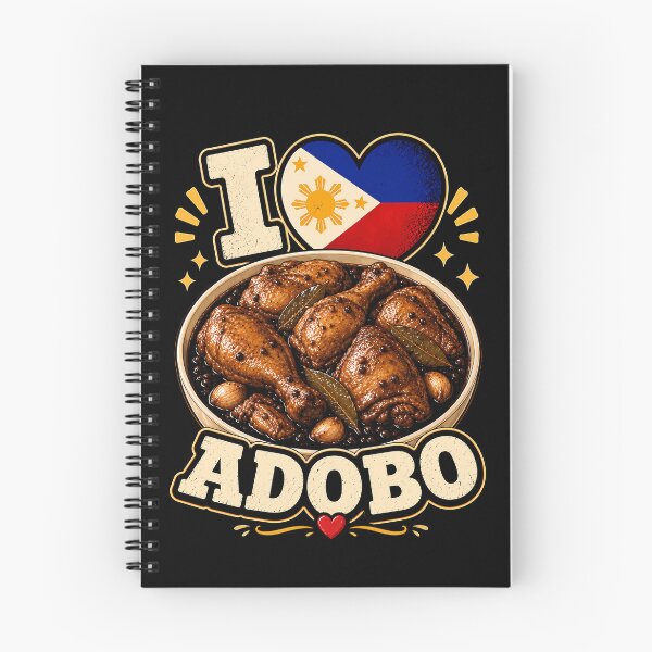 Item preview, I love adobo with Philippine flag design designed and sold by rafaeltto.