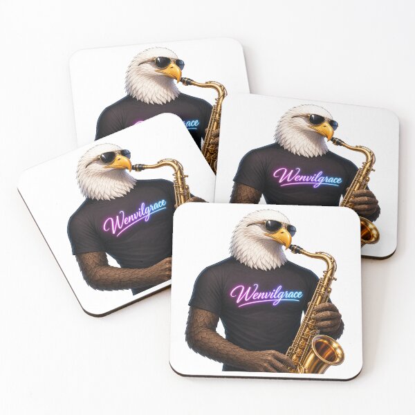 Item preview, Saxophone Eagle Gift designed and sold by Wenvilgrace.