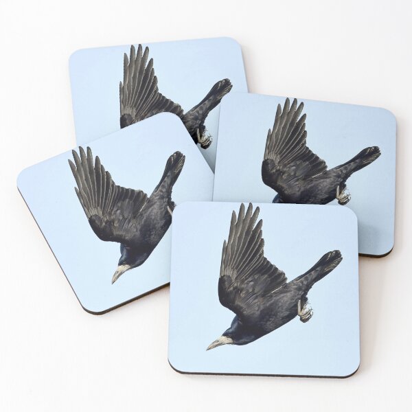 Item preview, Rook Diving Through a Clear Blue Sky designed and sold by AlongTimber.