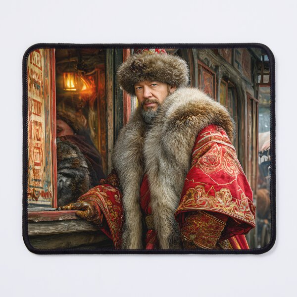 Item preview, Regal Man in Traditional Russian Attire designed and sold by Artessie.