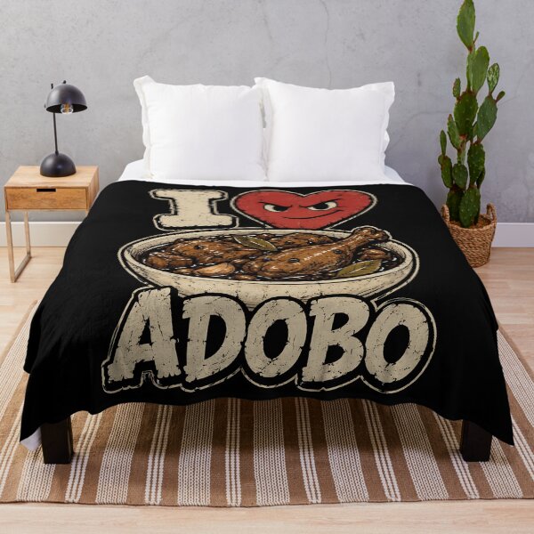 Item preview, I Love Adobo with a Cheeky Heart Design designed and sold by rafaeltto.