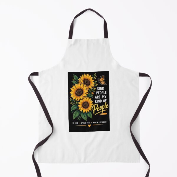 Item preview, Kind People Are My Kind Sunflower designed and sold by ThilankaDesign.