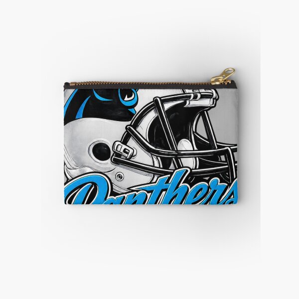 Item preview, Carolina Panthers NFL Helmet Logo Drawing Silver designed and sold by Luke Foran Sports Art.