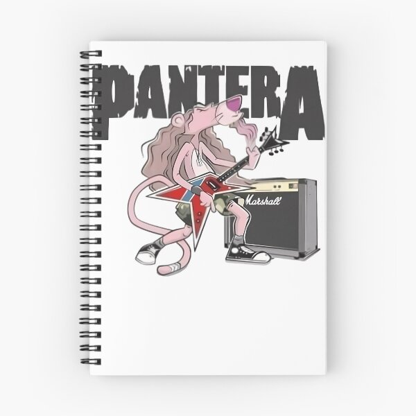 Item preview, Animated Pink Panther Rocker Guitarist Mashup Poster designed and sold by Yacine23.
