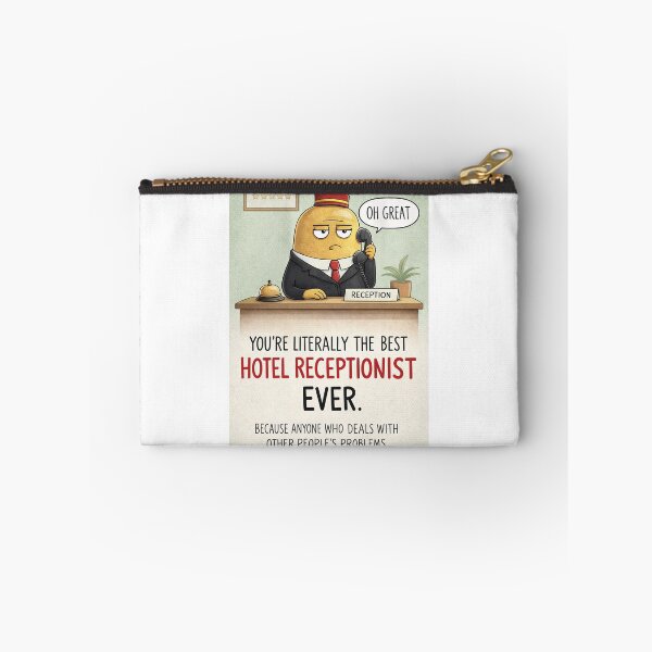 Item preview, Best Hotel Receptionist Ever with Front Desk Customer Service Humor designed and sold by Aryabek.