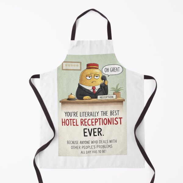Item preview, Best Hotel Receptionist Ever with Front Desk Customer Service Humor designed and sold by Aryabek.