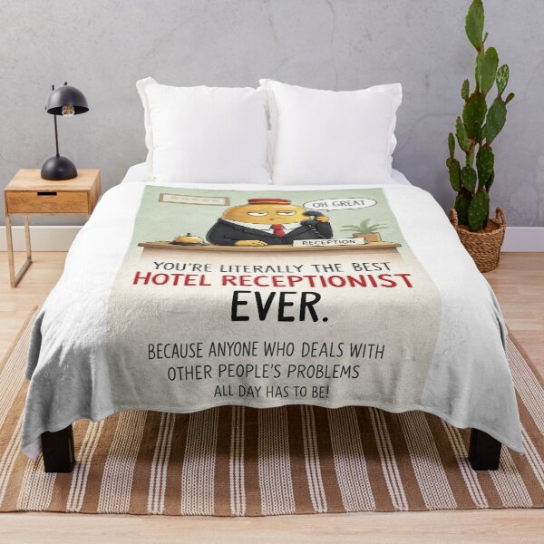 Item preview, Best Hotel Receptionist Ever with Front Desk Customer Service Humor designed and sold by Aryabek.