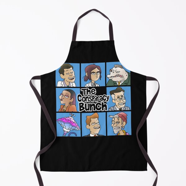 Item preview, The Conspiracy Bunch Inside Job Character Grid designed and sold by Ashtonishing Present.