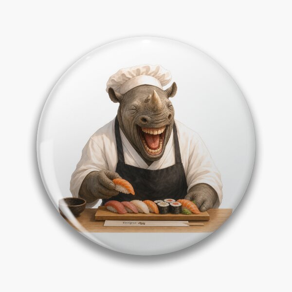 Item preview, Laughing Sushi Chef Gift designed and sold by Wenvilgrace.