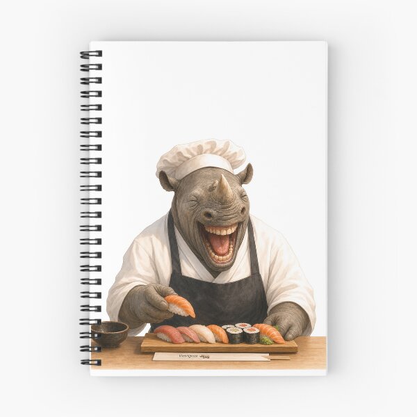 Item preview, Laughing Sushi Chef Gift designed and sold by Wenvilgrace.