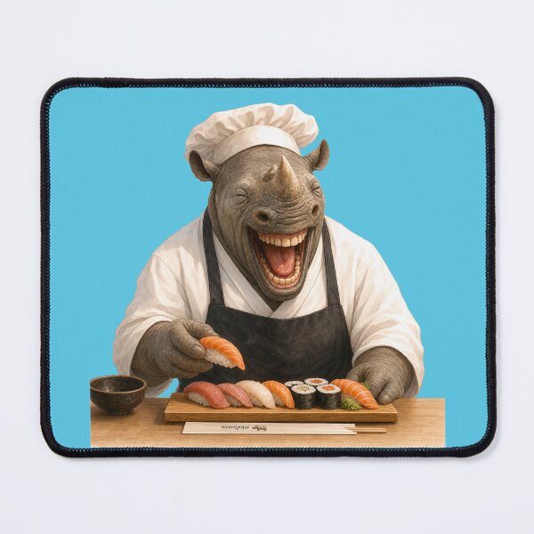 Item preview, Laughing Sushi Chef Gift designed and sold by Wenvilgrace.