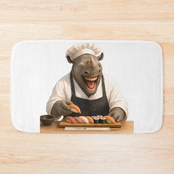 Item preview, Laughing Sushi Chef Gift designed and sold by Wenvilgrace.