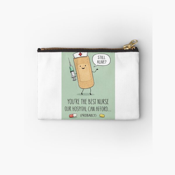Item preview, Best Nurse Our Hospital Can Afford with Syringe Medical Humor designed and sold by Aryabek.