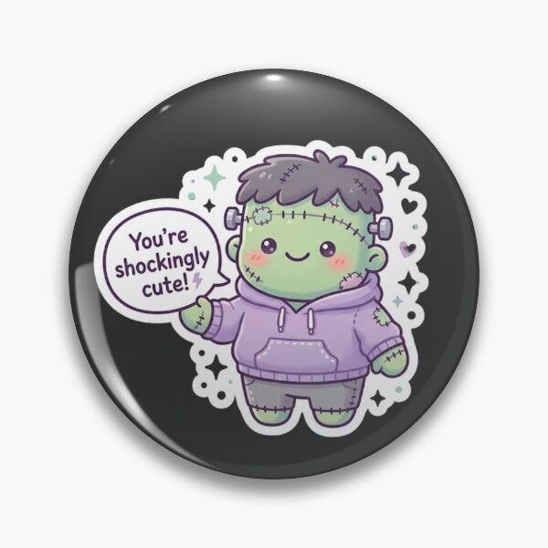 Item preview, Kawaii Frankenstein Pun designed and sold by Cerys-GS.