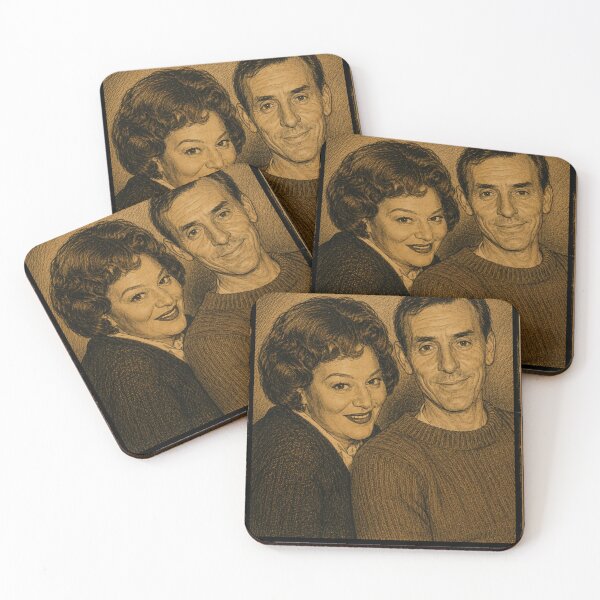 Item preview, Eric Sykes & Hattie Jacques - TV Legends Trading Cards designed and sold by halibutgoatramb.