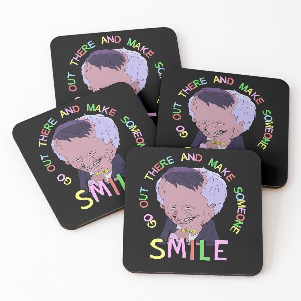 Item preview, Smiling Friends Mr Boss Go Out There And Make Someone Smile Quote designed and sold by Ashtonishing Present.