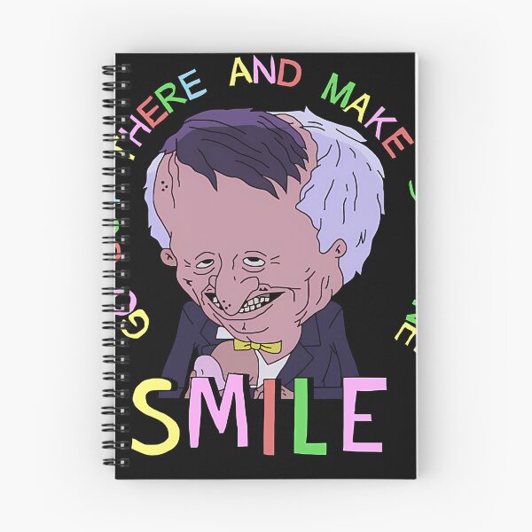 Item preview, Smiling Friends Mr Boss Go Out There And Make Someone Smile Quote designed and sold by Ashtonishing Present.