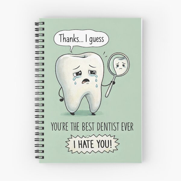 Item preview, Best Dentist Ever with Crying Tooth and I Hate You Dental Humor designed and sold by Aryabek.