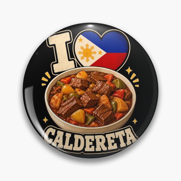 Item preview, I love caldereta with Philippine flag design designed and sold by rafaeltto.
