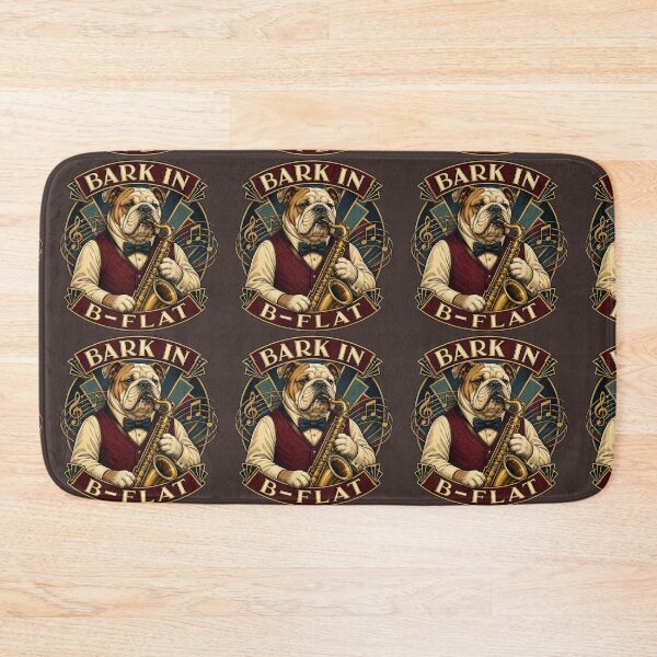 Item preview, Bark in B-Flat Bulldog Saxophone Player designed and sold by Kolibra.