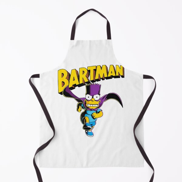 Item preview, The Simpsons Bart Simpson Bartman Running Super Hero Logo designed and sold by CabreraLama.