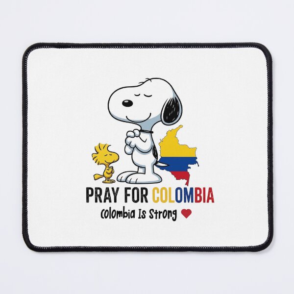 Item preview, Pray for Colombia Snoopy & Woodstock,Colombia Earthquake 2026 designed and sold by GinaGrave.
