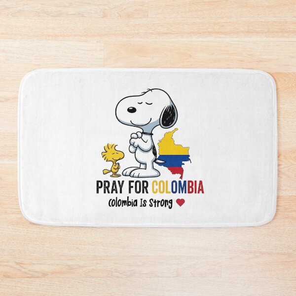 Item preview, Pray for Colombia Snoopy & Woodstock,Colombia Earthquake 2026 designed and sold by GinaGrave.