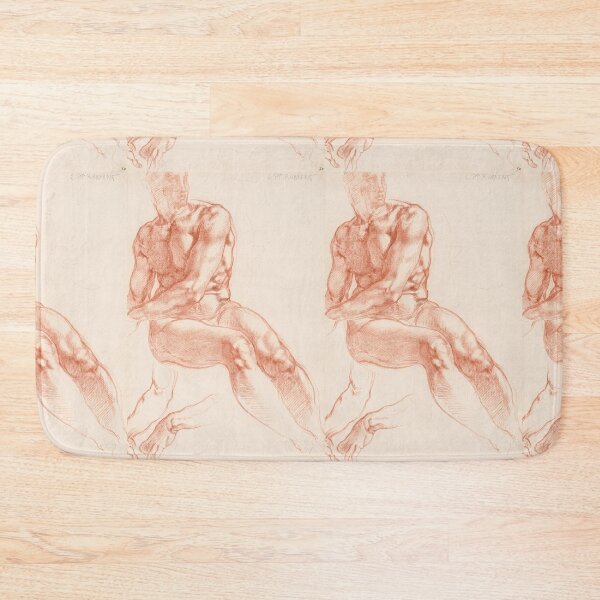 Item preview, Seated Male Nude Anatomical Study designed and sold by artofuniverse.