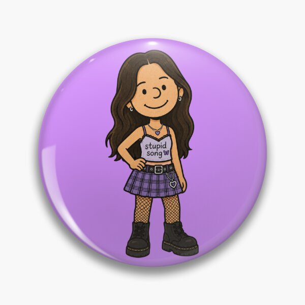 Item preview, olivia rodrigo top, pop music t-shirt, stupid song t-shirt sticker designed and sold by Bits & Bops Boutique.