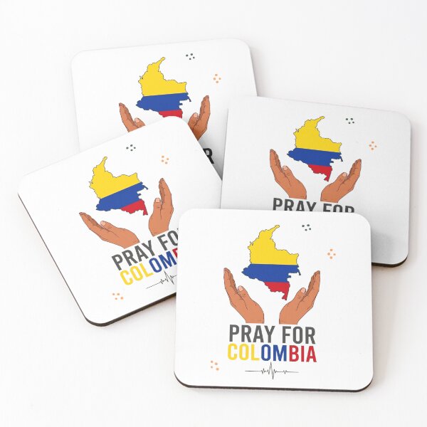 Item preview, Pray for Colombia Hands , Colombia Earthquake Relief designed and sold by GinaGrave.