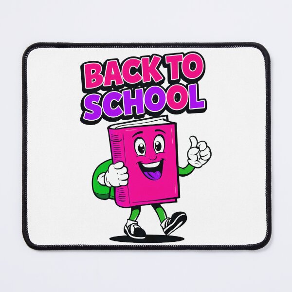 Item preview, Back To School Funny Book Cartoon Character designed and sold by LarkBotel-ho.