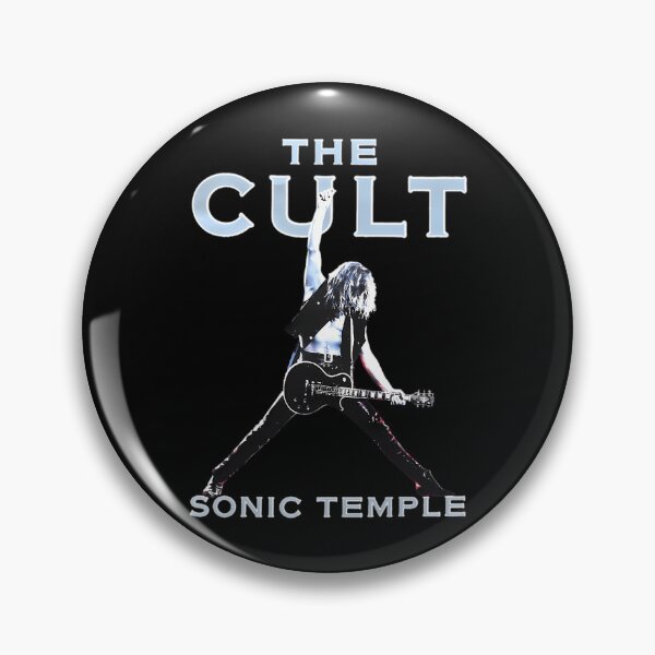 Item preview, The Cult Sonic Temple Rock Band Guitarist Silhouette designed and sold by Ashtonishing Present.