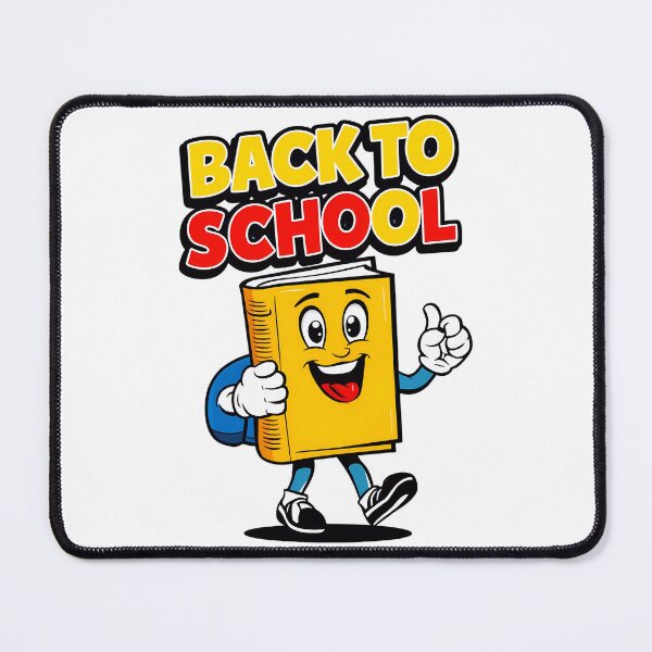 Item preview, Back To School Funny Book Cartoon Character designed and sold by LarkBotel-ho.