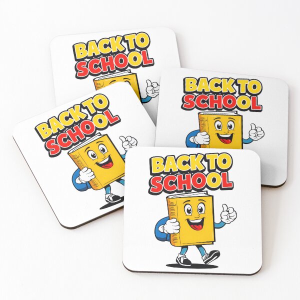 Item preview, Back To School Funny Book Cartoon Character designed and sold by LarkBotel-ho.