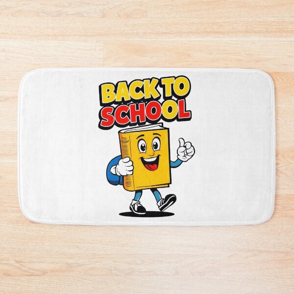 Item preview, Back To School Funny Book Cartoon Character designed and sold by LarkBotel-ho.