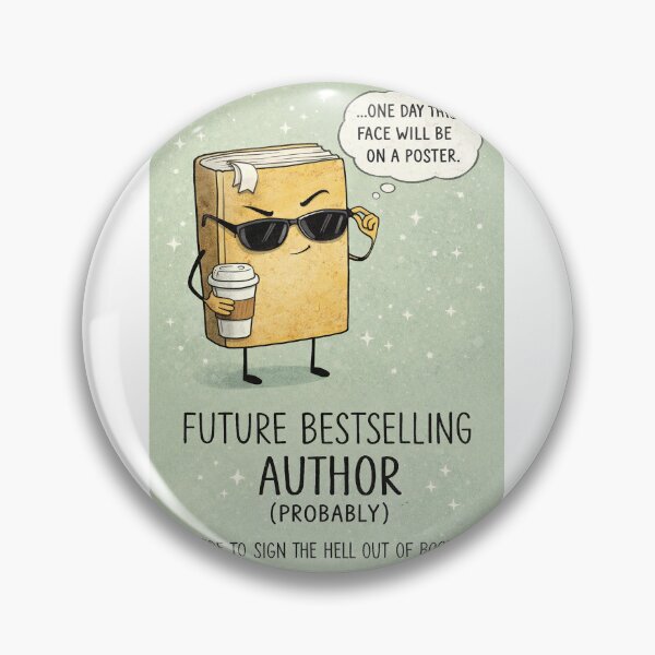 Item preview, Future Bestselling Author with Book Signing and Writer Ambition Humor designed and sold by Aryabek.