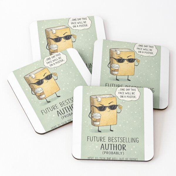 Item preview, Future Bestselling Author with Book Signing and Writer Ambition Humor designed and sold by Aryabek.