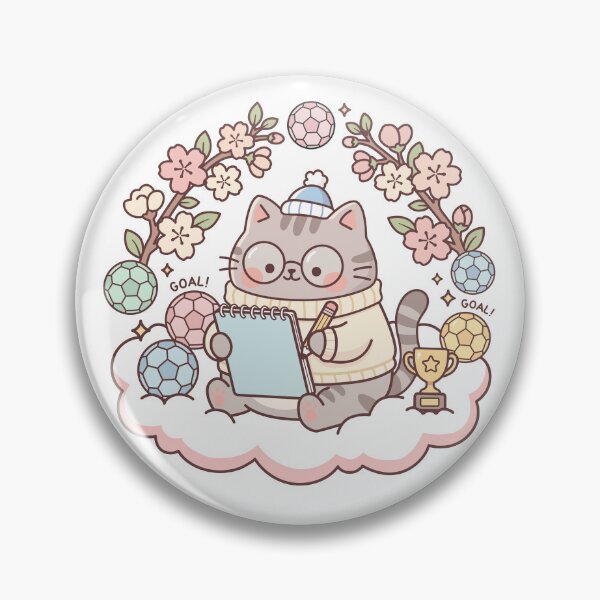 Item preview, Dream Big, Play Hard – Soccer Cat designed and sold by MEEMIX-STUDIO.