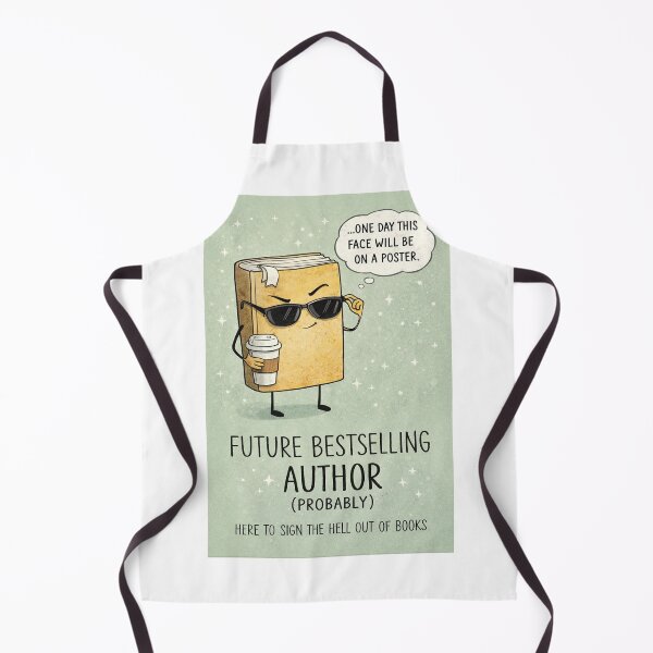 Item preview, Future Bestselling Author with Book Signing and Writer Ambition Humor designed and sold by Aryabek.