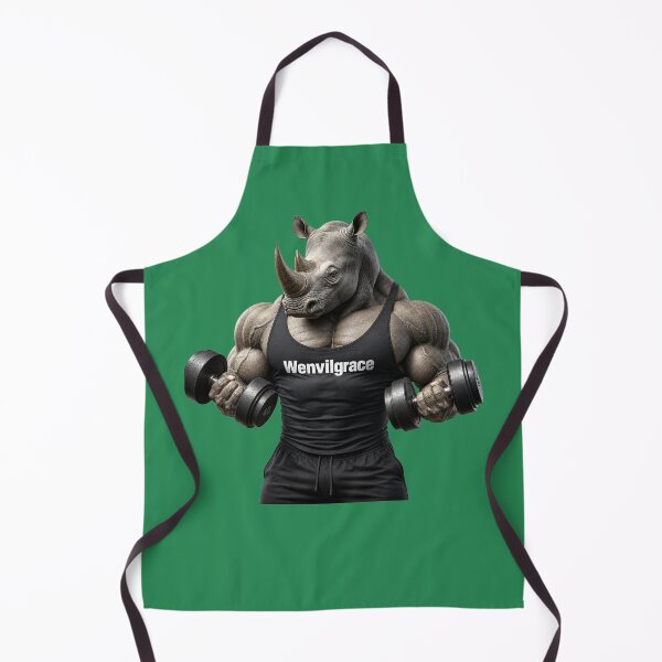 Item preview, Copy of Bodybuilder Rhino Gift designed and sold by Wenvilgrace.