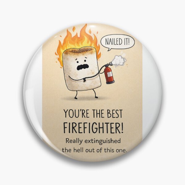 Item preview, Best Firefighter Who Really Extinguished This One Firefighting Humor designed and sold by Aryabek.